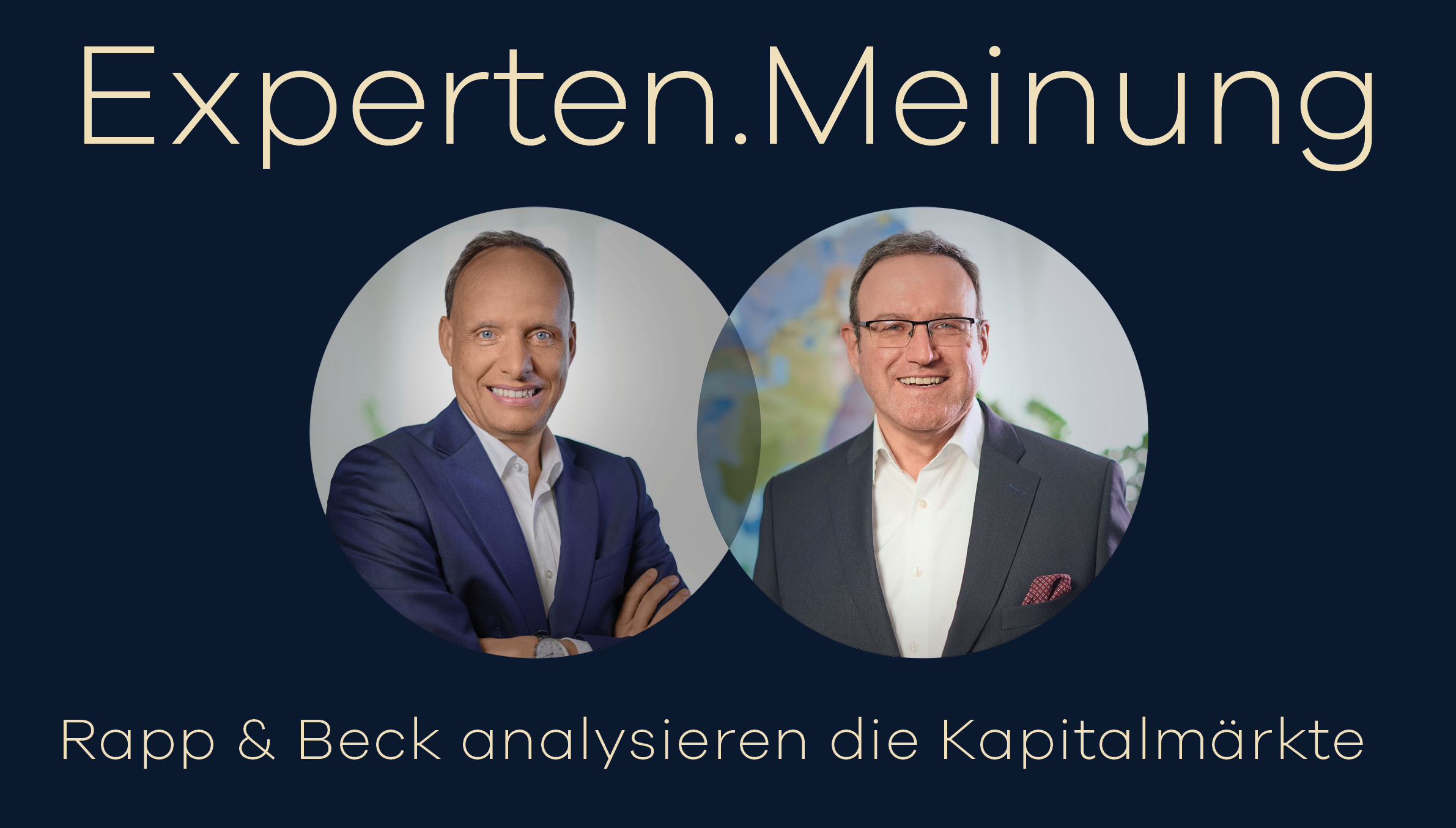 Herzlich willkommen zu unserem neuen Format!